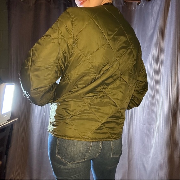 Vintage army green liner jacket // medium - Picture 4 of 12